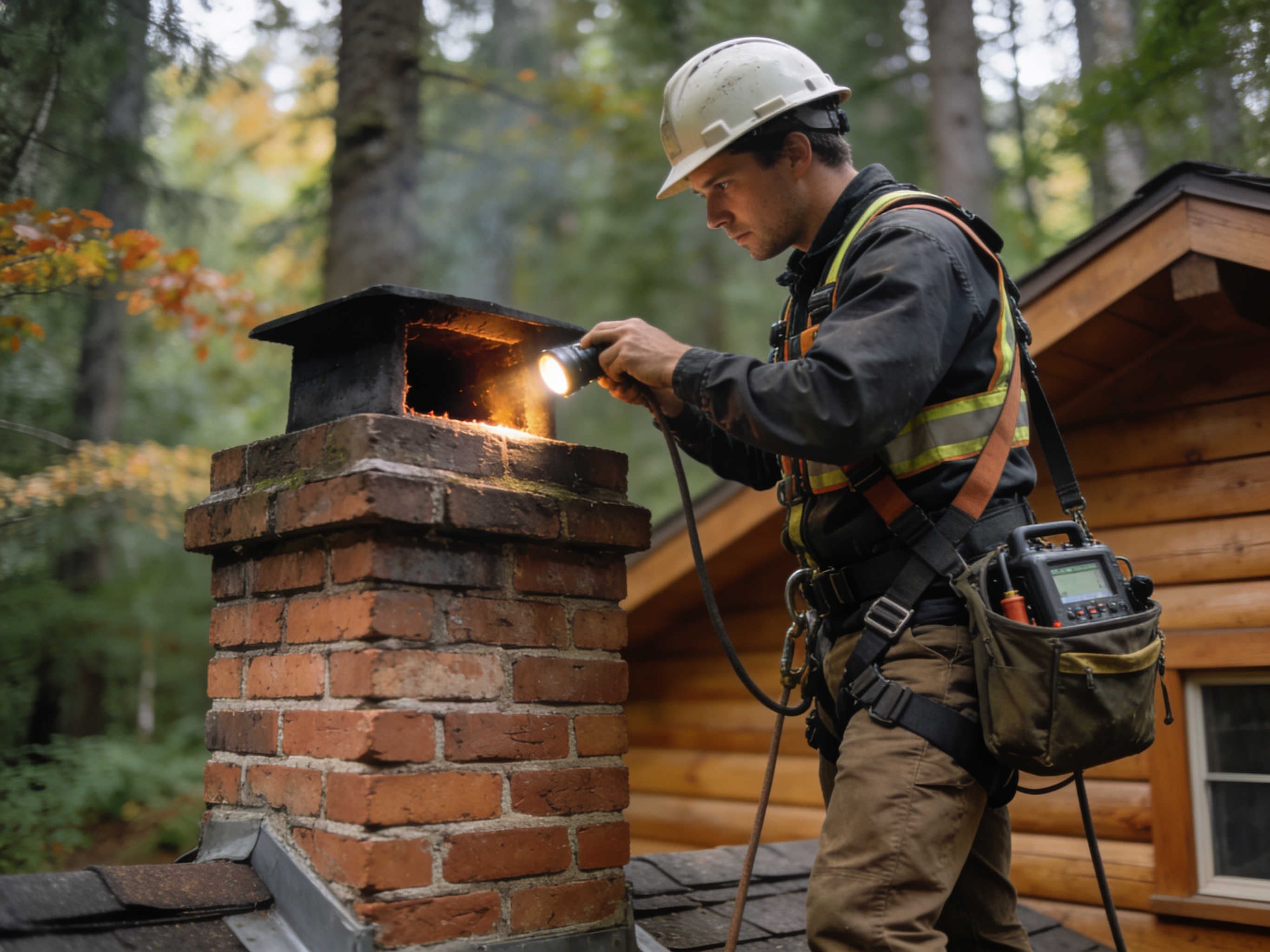 Chimney Sweep in Deer Island